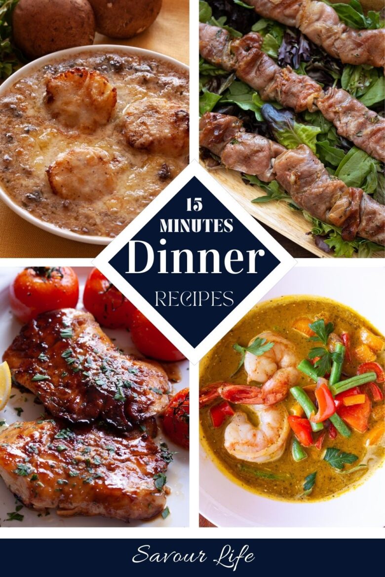 15 minutes dinner recipes