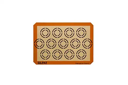 Silpat Perfect Cookie Non-Stick Silicone Baking Mat, 11-5/8" x 16-1/2"