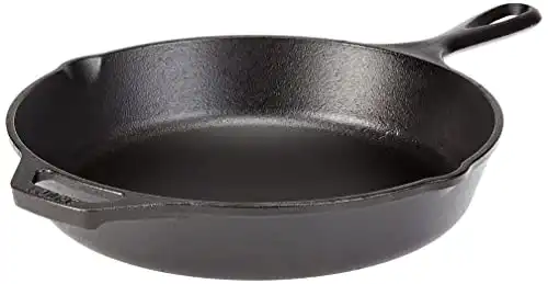 Lodge 10 Inch Cast Iron Chef Skillet