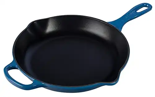 Le Creuset Enameled Cast Iron Signature Iron Handle Skillet, 10.25"