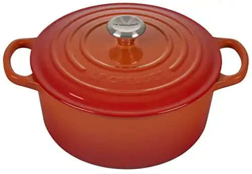 Le Creuset Enameled Cast Iron Signature Round Dutch Oven, 3.5 qt