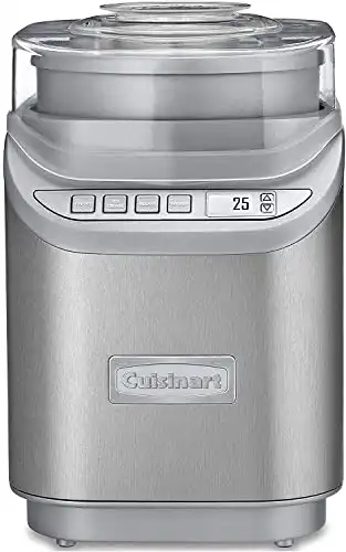 Cuisinart Ice Cream Maker Machine, 2 Quart,