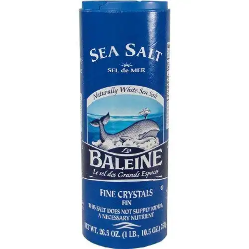 La Baleine French Fine Sea Salt 750g - 26.5 Oz ( Pack of 2)