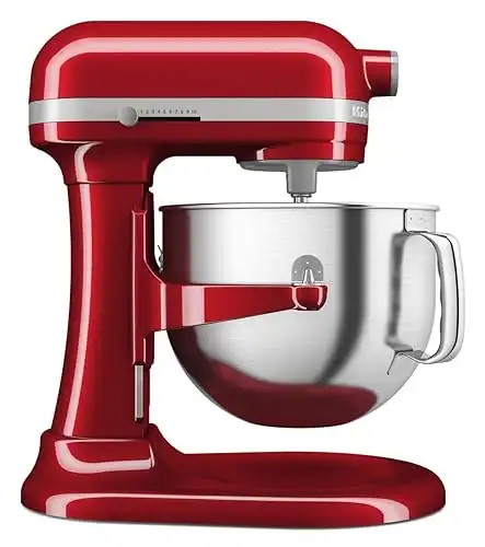 KitchenAid 7 Quart Bowl-Lift Stand Mixer, Candy Apple Red