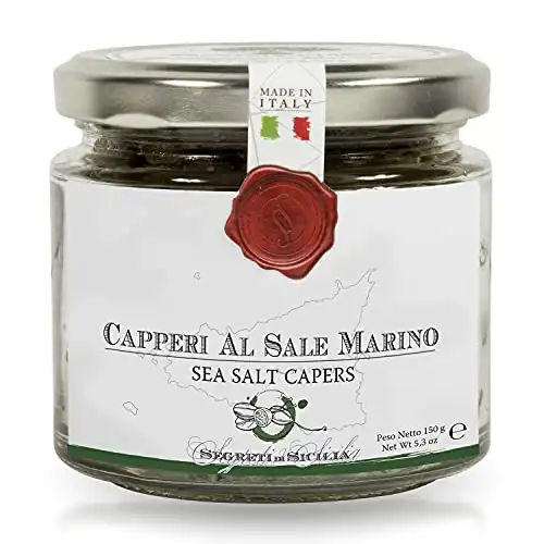 Frantoi Cutrera Gourmet Italian Capers in Sea Salt