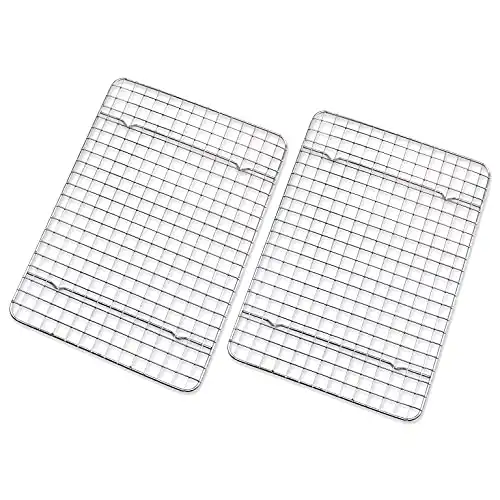 Checkered Chef Cooling Rack - Set of 2 Stainless Steel