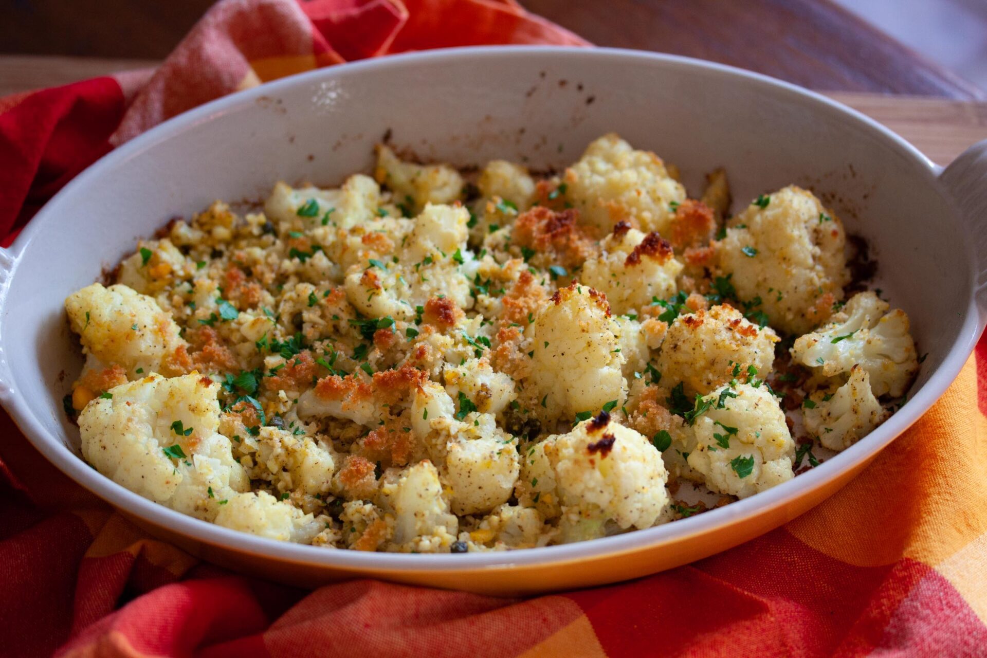 Cauliflower Polonaise