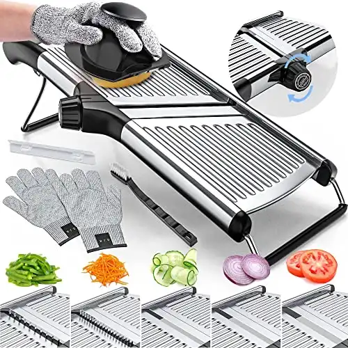 Adjustable Mandoline Food Slicer