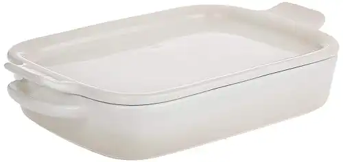 Le Creuset Stoneware Rectangular Dish with Platter Lid,