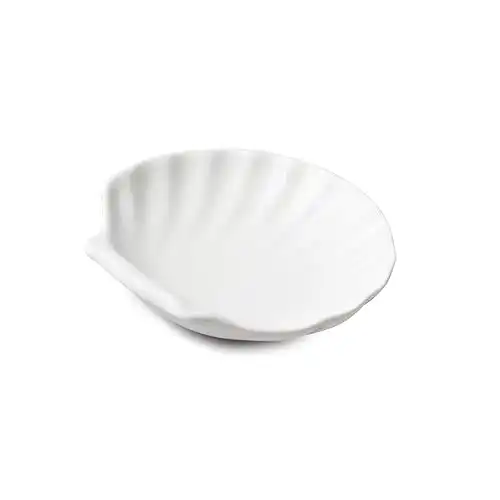 Traditional Porcelain Shell Design Serving Dish