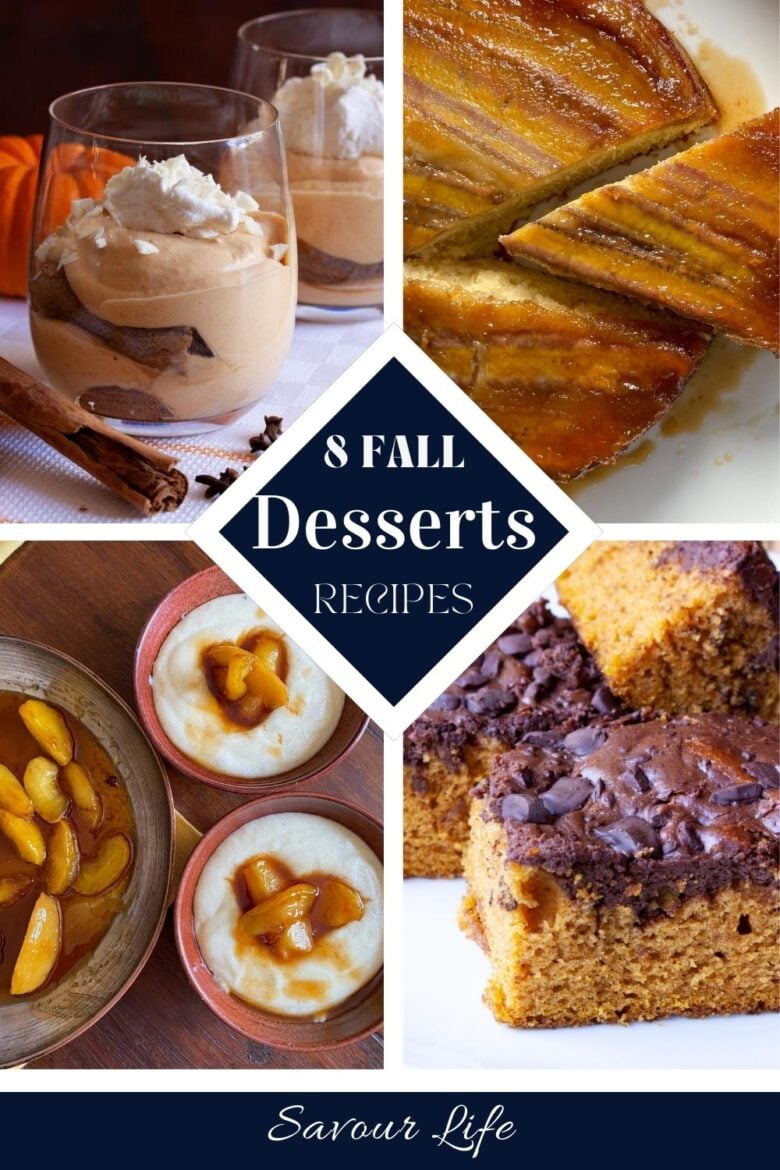 8 top fall desserts recipes