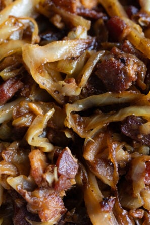 Braised Cabbage with Bacon