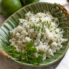 cilantro lime rice