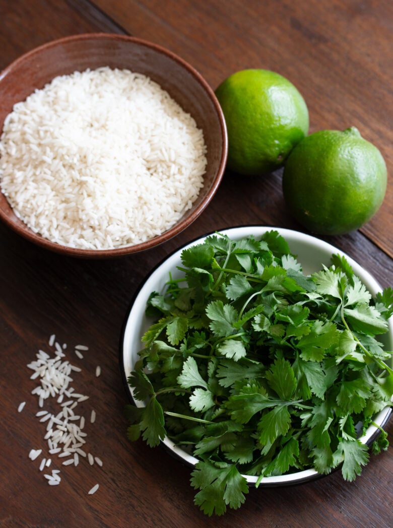 cilantro lime rice ingredients