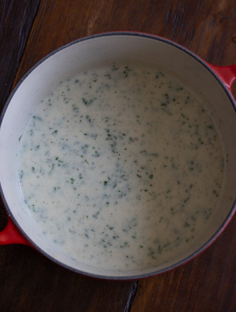 Parsley sauce