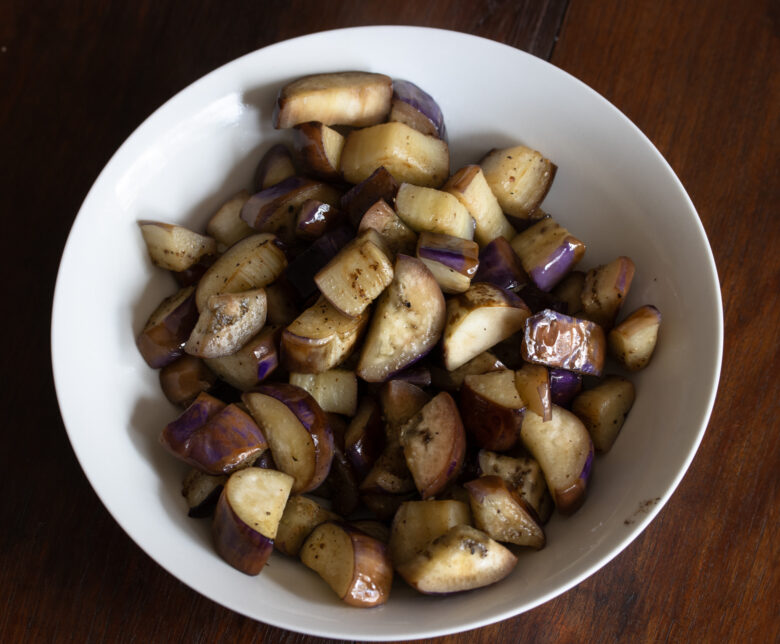 sautéed eggplant