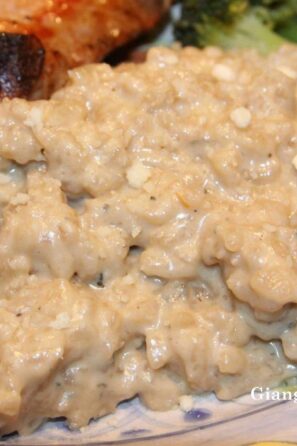 gorgonzola risotto