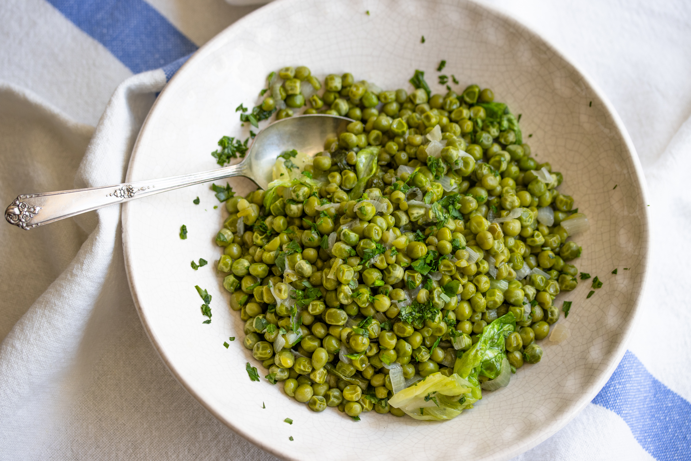 Petits Pois A La Francaise