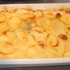 potatoes gratin with garlic