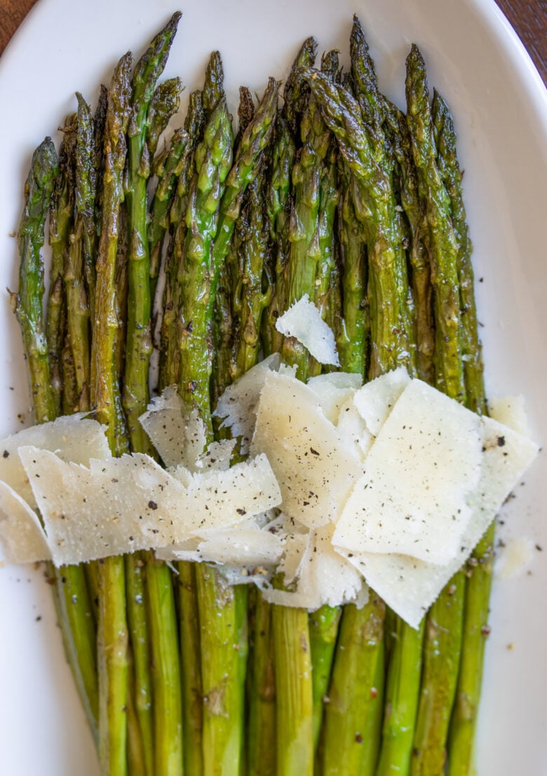 Roasted Parmesan Asparagus