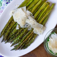 Roasted Parmesan Asparagus