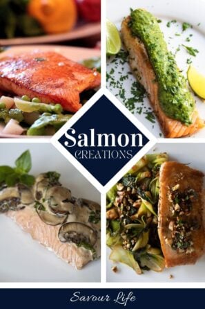 salmon creation round up four recipes