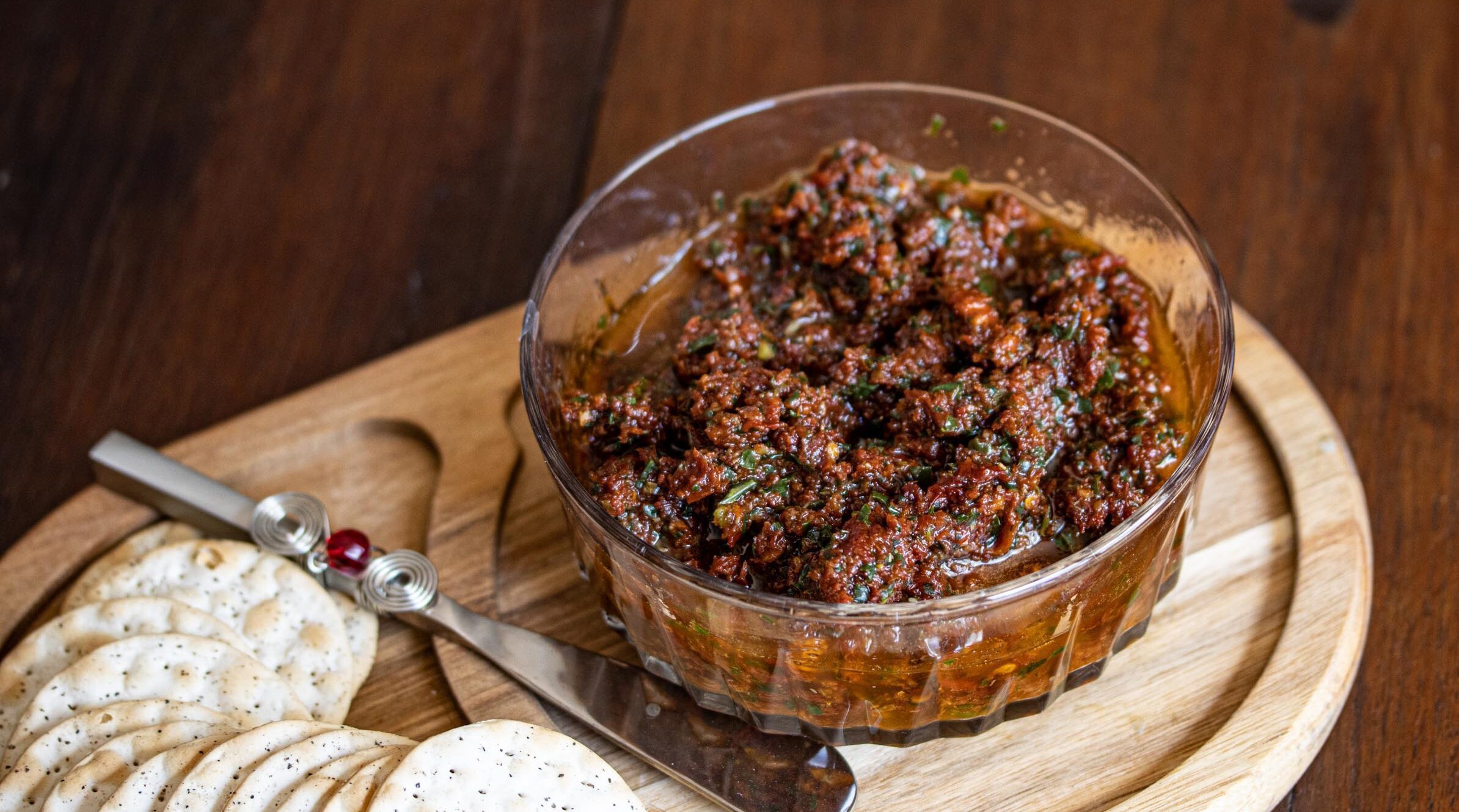 sun dried tomato tapenade