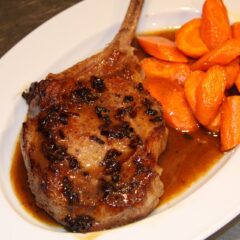 veal chops with sherry and lemon marmelade