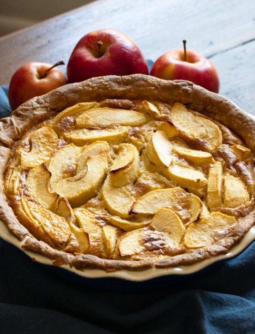 Apple pie - French Apple Tart Normande