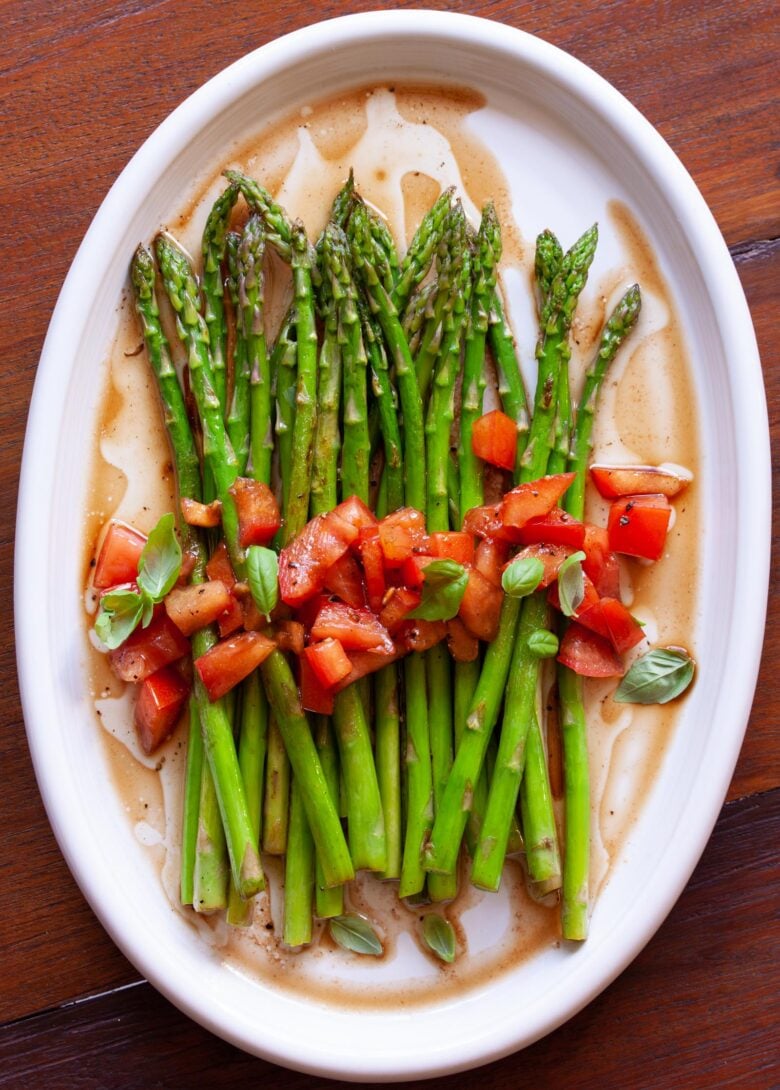 Asparagus with Balsamic Vinaigrette