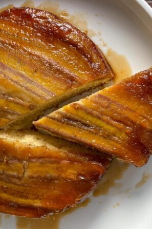 banana upside down cake