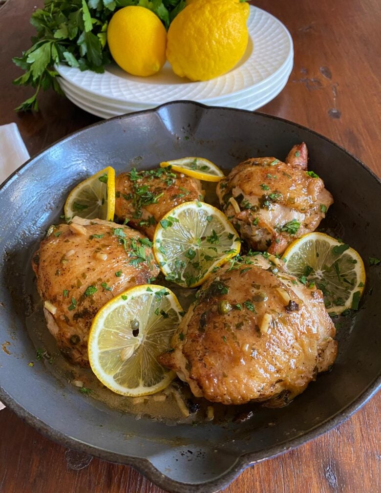 Brandy Chicken Piccata