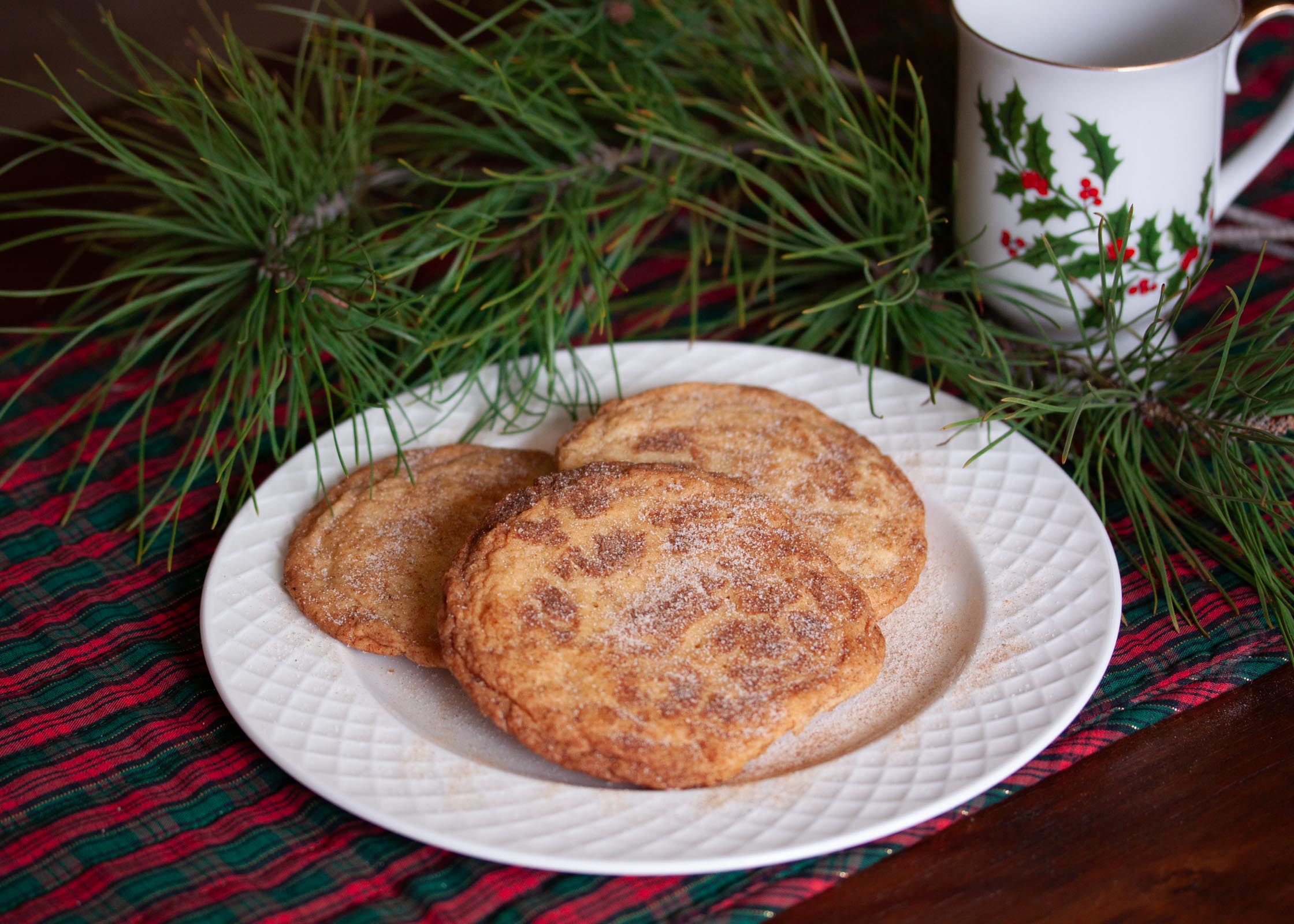 Cardamom Snickerdoodle Cookies