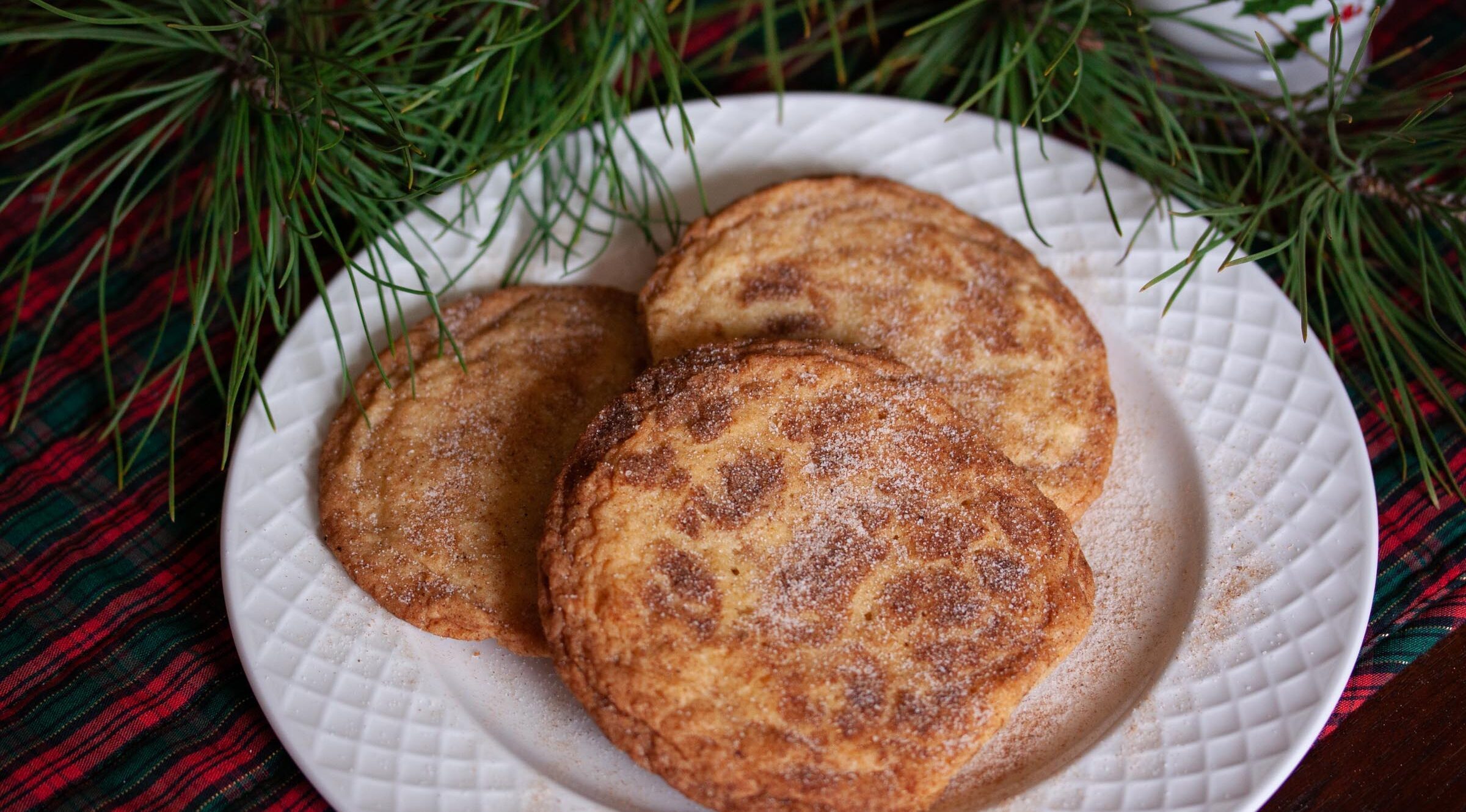 Cardamom Snickerdoodle Cookies