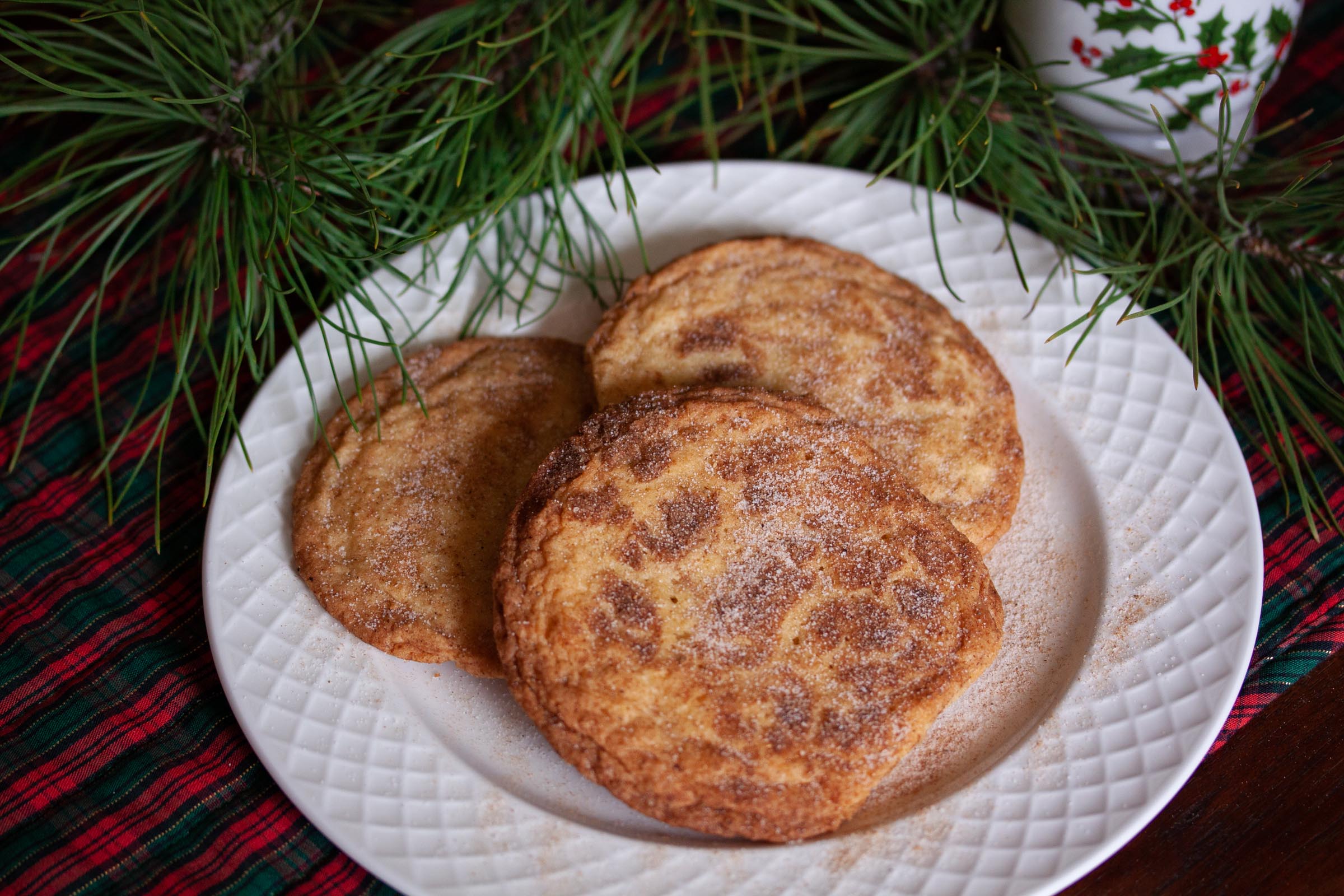 Cardamom Snickerdoodle Cookies