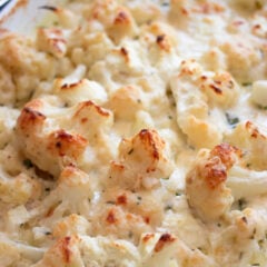 Cauliflower and Goat Cheese Gratin