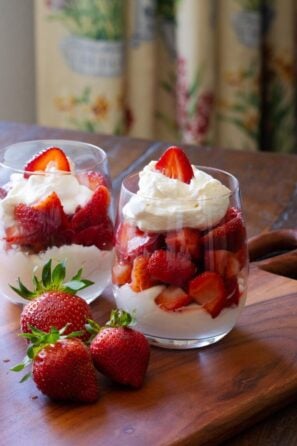 Strawberries Chantilly