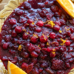 cranberry chutney with pinot noir