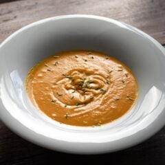 cream of carrot soup