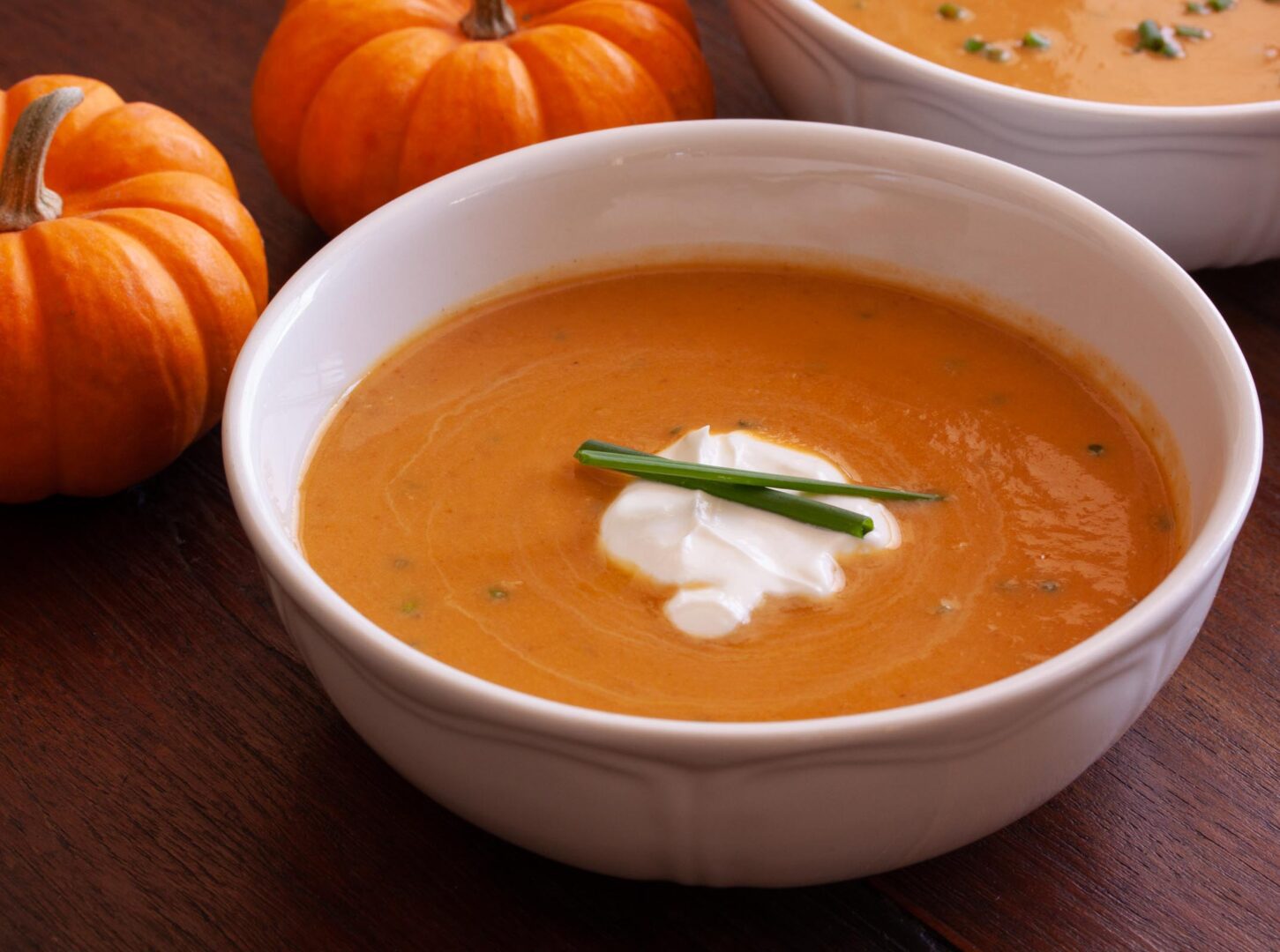 Healthy Pumpkin Ginger Soup - Gluten Free