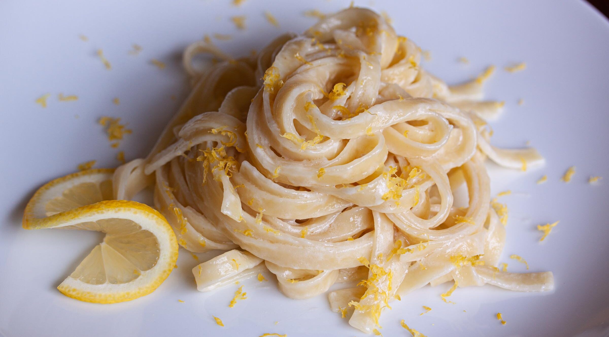 fettuccine with lemon mascarpone sauce