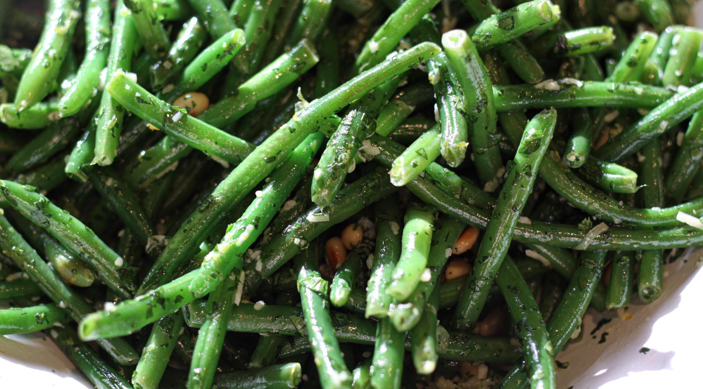 green beans gremolata