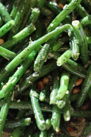 green beans gremolata