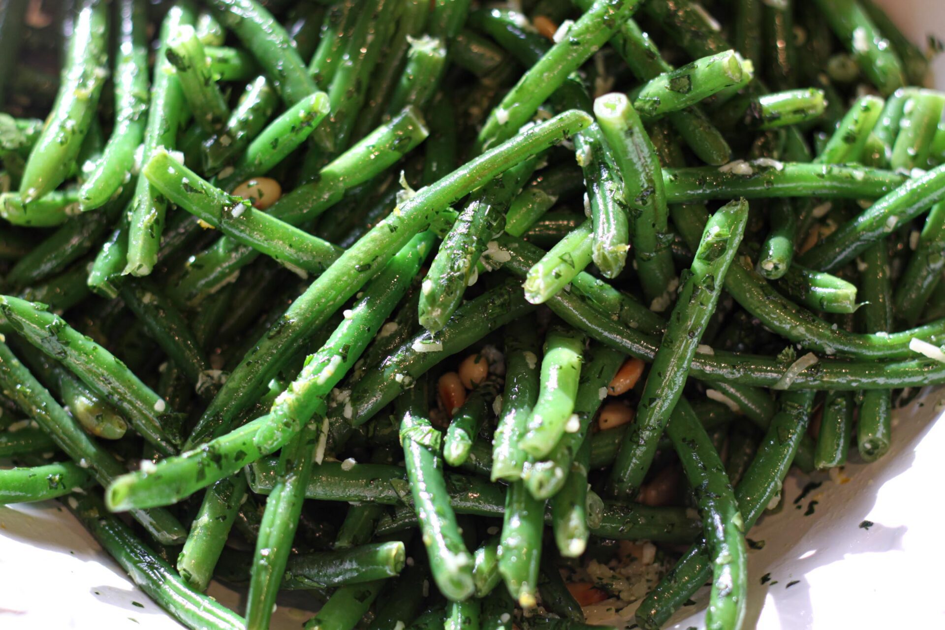 green beans gremolata