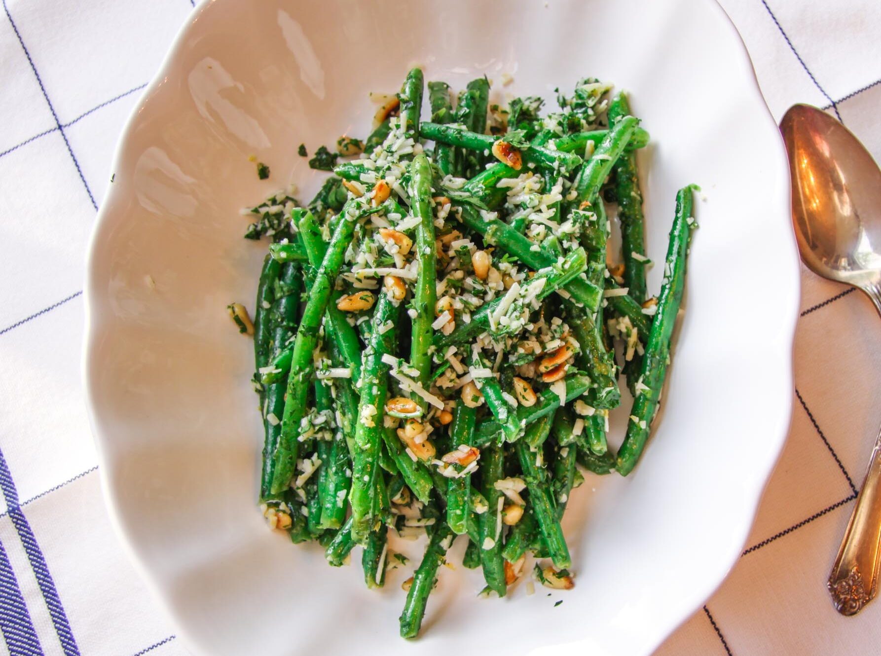 green beans gremolata