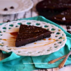 Dark Chocolate Ganache Tart