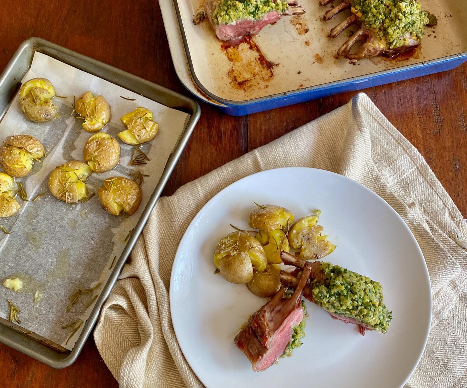 Rack of Lamb with Parsley 