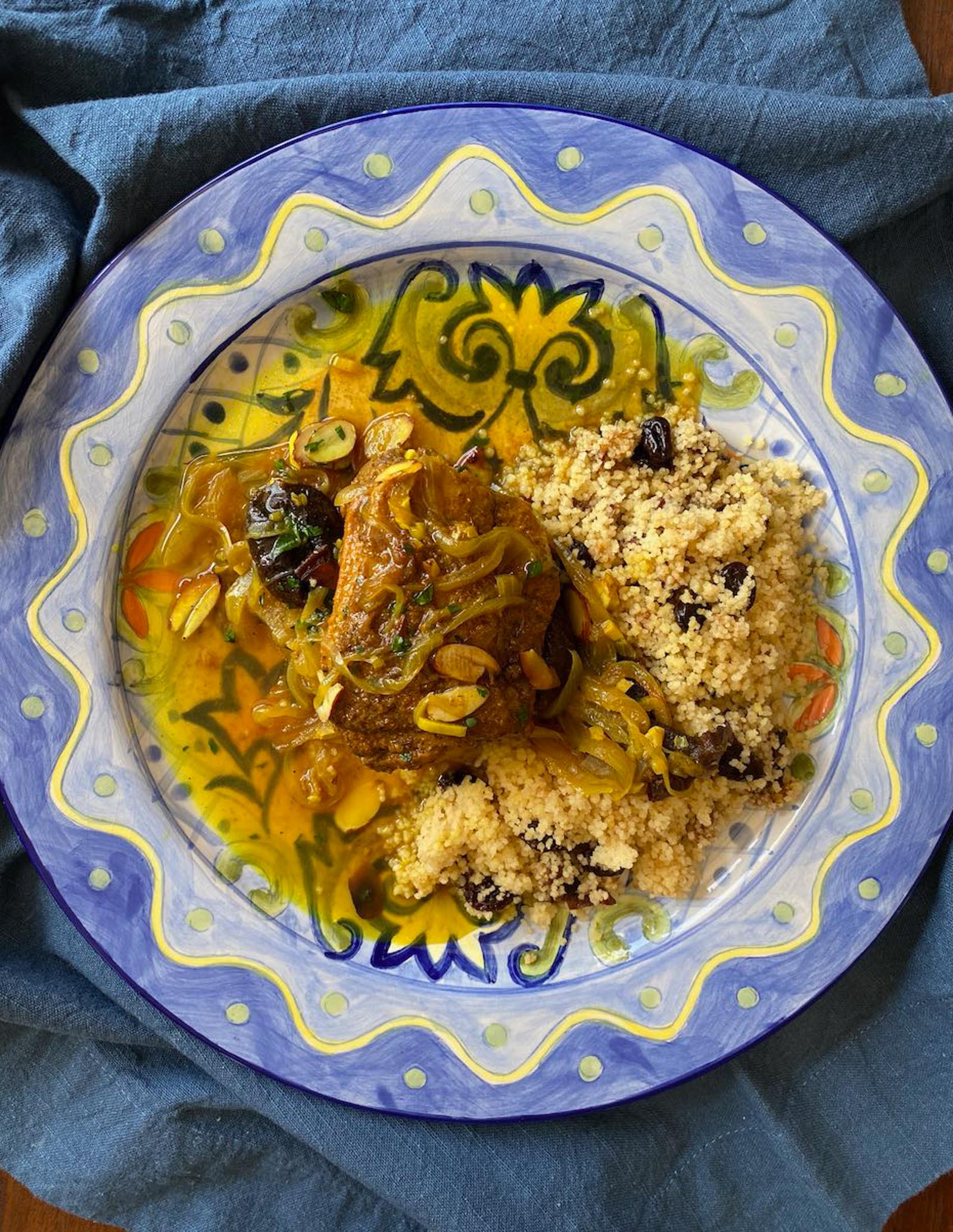 Moroccan Chicken and Prunes