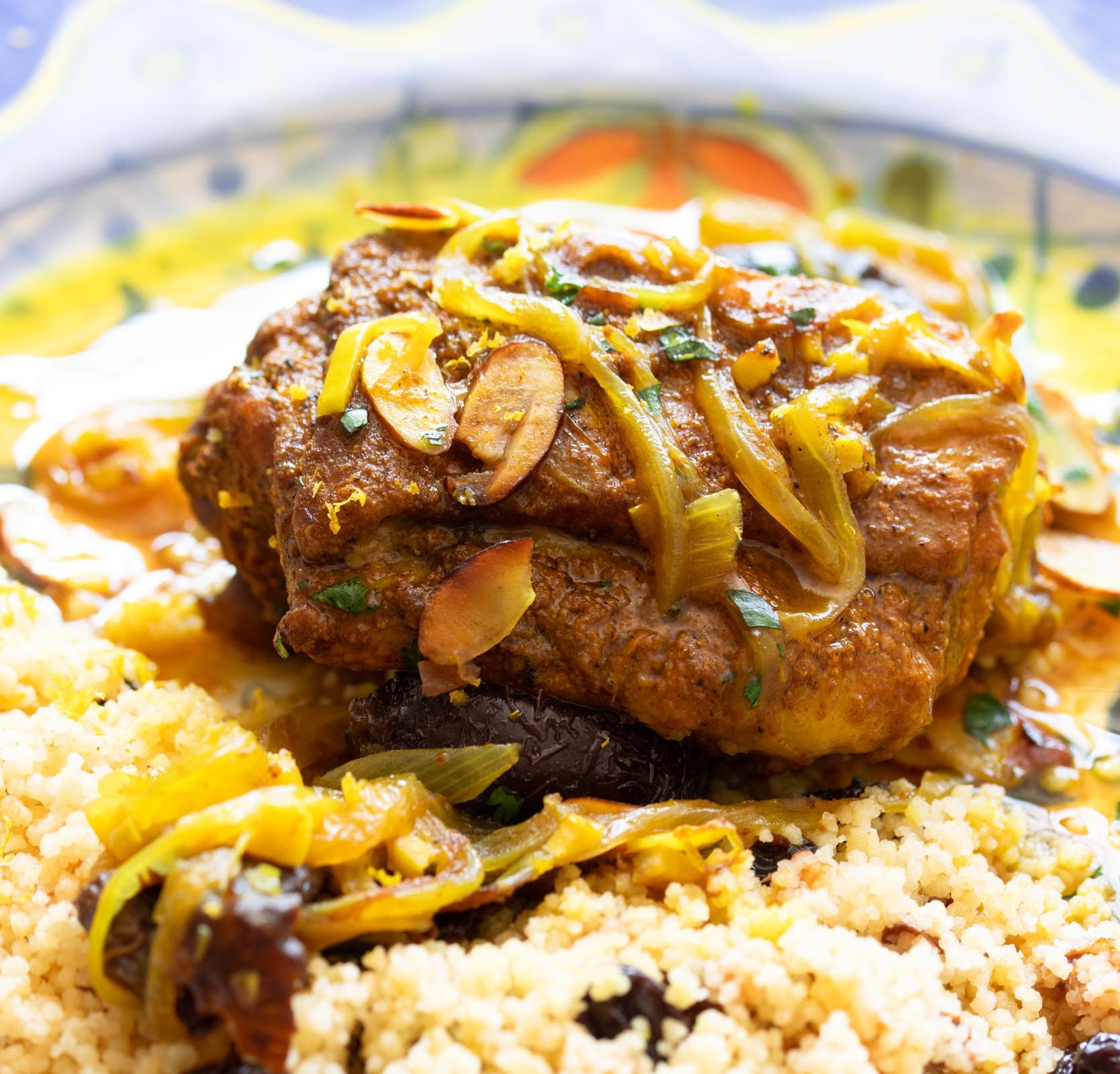 Moroccan Chicken and Prunes