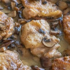 mushrooms chicken